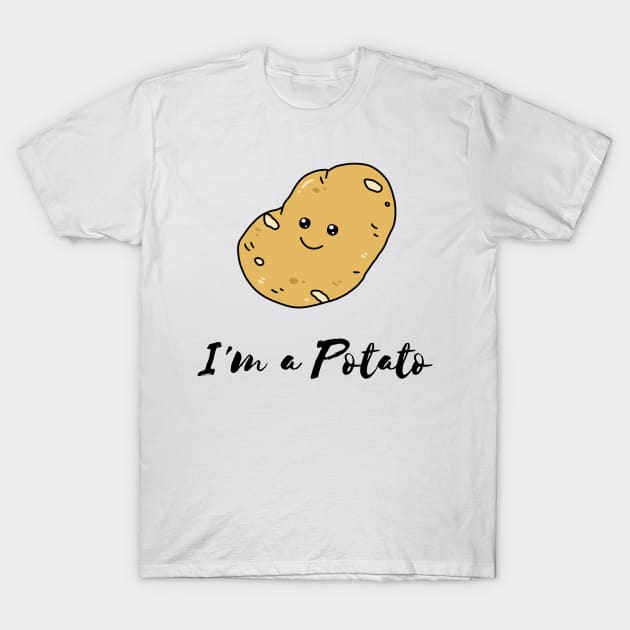 i am a potato T-Shirt by shimodesign